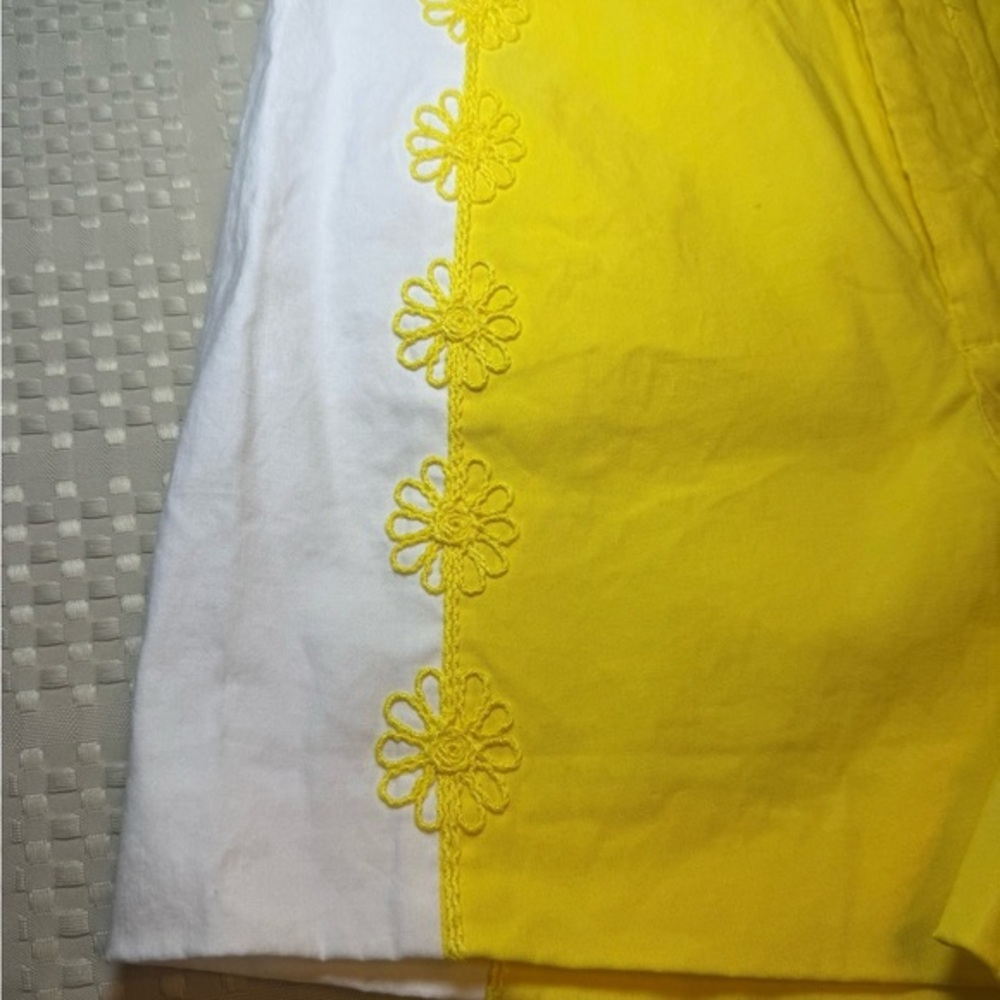 NWT Maeve Surf City Linen Blend Embellished Shorts | US 0 / UK 4 - Picture 11 of 13